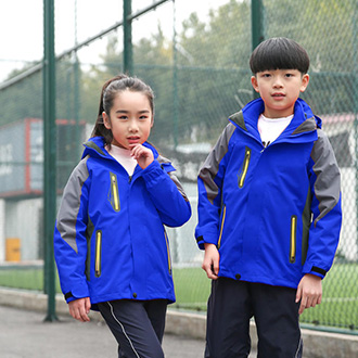 福州ZD-0928#儿童YKK拉链校服冲锋衣